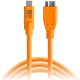 Comprar Tether Tools TetherPro USB Tipo-C Macho a Micro-USB 3.0 Tipo-B Cable macho (15´, Orange) en Cables de la marca Tether Tools