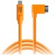 Comprar Tether Tools TetherPro USB Tipo-C Macho a Micro-USB 3.0 Tipo B Cable macho(15´, Orange Ángulo recto) en Cables de la marca Tether Tools