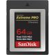 Comprar TARJETA CF EXPRESS TIPO B 64GB EXTREME PRO 1500 MB/S en Medios de Almacenamiento de la marca SANDISK