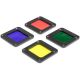 Comprar (LC-LHRGBY11) Kit de Difusores de luz RGBY en Modificadores de Luz de la marca Lume Cube