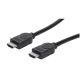 Comprar Cable de Video HDMI MANHATTAN M-M Blindado 2M + Ethernet en Cables y Periféricos de la marca Manhattan